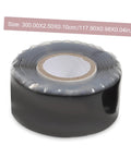 Heavy Duty Waterproof Leak Repair Tape For Plumbing, Strong Adhesive Rubber Sealant roll, size view