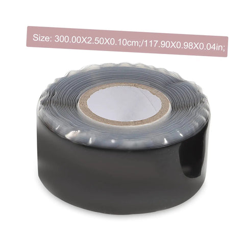 Heavy Duty Waterproof Leak Repair Tape For Plumbing, Strong Adhesive Rubber Sealant roll, size view