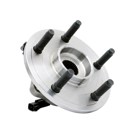 Front Wheel Hub Bearing And Assembly For 2006 2008 Ram 1500 Crew Cab With 5 Lug 4 Wheel ABS Direct Fit Replacement Front Position Easy Bolt In