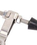 Toggle Clamp Heavy Duty 220Lbs Holding Capacity With Anti Slip Rubber Tip for precision holds in woodworking and metalworking.