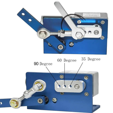 12V Linear Actuator With 90 Degree Stroke And 110 RPM No Load Speed 0.67 Kgcm Torque DC Worm Geared Motor adjustable settings view