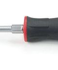 Single screwdriver from the 20 Piece Phillips Slotted And Torx Screwdriver Set With Ergonomic Tri Lobe Dual Material Handles And Speed Zone Design