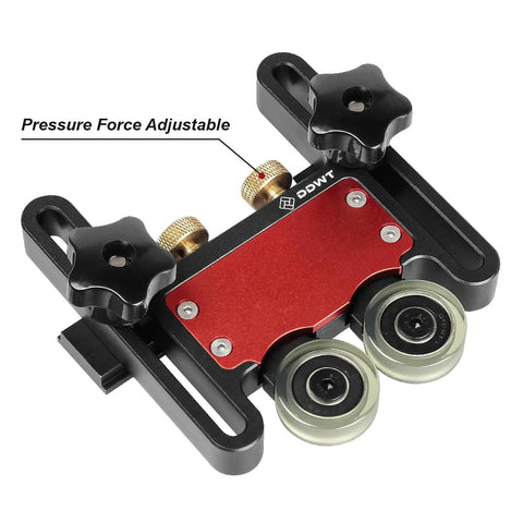 Pro Grade Bearing Roller Featherboard Jig For Table Saws Router Tables And Band Saws With Spring Loaded Pressure