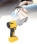 Heavy Duty Brushless Cordless Metal Shear With 20V Li Ion Variable Speed And 300Nm Torque Power for cutting sheet metal.