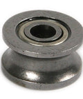 U Groove Ball Bearing 4x13x7mm Deep Groove Pulley Rail Bearing Mini Wheel Set 20 Pack U624ZZ Precision Bearings For Fitness Equipment