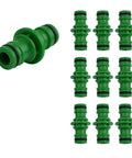 10 Pack Double Male Hose Pipe Connectors Quick Connect ABS Plastic With Rubber O Ring For Garden Watering And Irrigation, product view