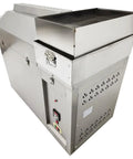 Heavy Duty Commercial Electric Coffee Roaster Machine 27.6 Lbs Capacity with silver stainless steel exterior and digital controls.
