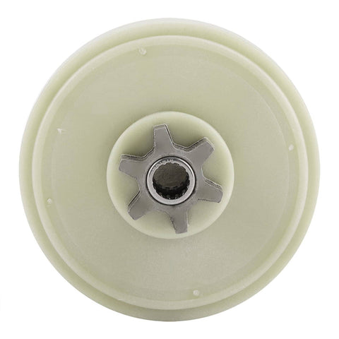 55 Tooth Internal Teeth Gear Chainsaw Drive Sprocket Kit with inner gear plastic sprocket 8.9 x 3.5 cm top view