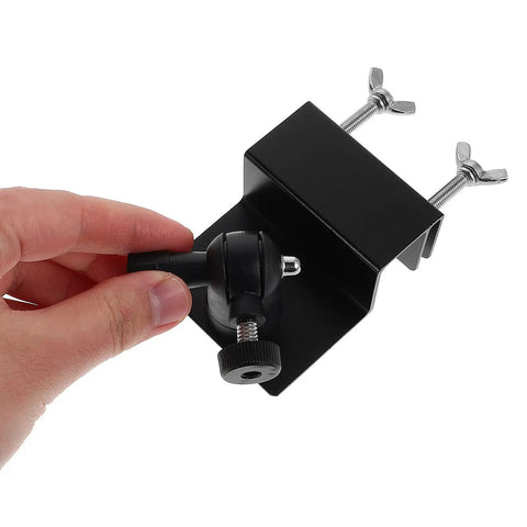 Close-up of Aluminum Solar Panel Mounting Bracket for Gutter or Roof Mounting with Universal Compatibility and secure fixation features.
