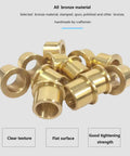 Bronze bushing components for A-Arm Bushing Bolts Rebuild Kit For Yamaha ATVs, highlighting material and craftsmanship.