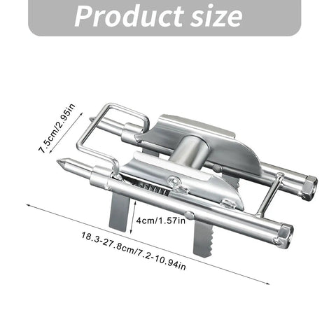High Hardness Steel Cable Threading Aid For Electricians Pro Grade Compact Wire Puller Tool With Anti Slip Serrations Durable Threading Device For Easy Cable Feeding And Installation Portable Heavy Duty Wire Puller, 18.3 cm