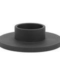 Bottle Jack Pad With 16X Expansion Surface for safer lifts, anti slip jack saddle, heavy duty garage accessory in black