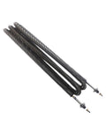 Top Shelf Round Fin Heater 220V 4000W Electric Hot Air Unit, stainless steel heating element for efficient operation.