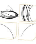 Glasses Repair Thread For Half Rim Eyewear, Scratch Resistant Fixing String For Quick Repairs, shown in coils and close-ups.