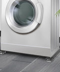 Heavy Duty Washing Machine Stand With Wheels And Shockproof Pads, stainless steel dolly for moving Frigidaire dishwasher.