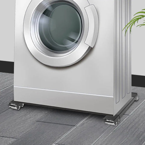 Heavy Duty Washing Machine Stand With Wheels And Shockproof Pads, stainless steel dolly for moving Frigidaire dishwasher.