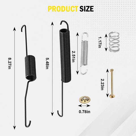 Chevy Silverado 1500 Rear Drum Brake Shoe Hardware Kit Fits 2008 To 2013 Models And GMC Sierra 1500 2008 To 2015 size chart
