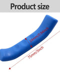 Two Pairs Silicone Brake Lever Grip Protectors For Bikes Non Slip Handle Covers For Road And Mountain Cycling, 75x24mm Blue Size
