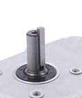 Close-up of 2 To 1 Ratio Gear Reduction Box With Internal Wet Clutch For Honda GX270 13HP Engine Heavy Duty Speed Reducer Gearbox.