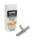 Top Shelf 22 Gauge Narrow Crown Upholstery Staples In A 5000 Piece Bulk Box With Smooth Shooting 7 16 Inch Legs for upholstery projects.