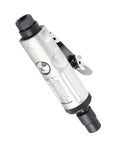 High Speed Pneumatic Die Grinder For Metalworking And Polishing Pro Shop Ready Air Powered Grinding Machine with a silver metal housing.
