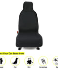 Waterproof Neoprene Car Seat Cover Sweatproof Non Slip Seat Protector Universal Fit For Front Bucket and Rear Bench Seats Cars SUVs Vans Trucks