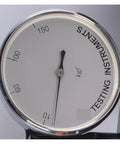 Slick Digital Hardness Tester Featuring C Clamp Portable Durometer Gauge For Steel Copper And Aluminum showing measurement dial.