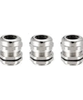 Three Pack M22 Cable Gland Metal Waterproof Connector For 10mm To 13mm Cable Diameters Built Tough Dustproof Acid Resistant Easy Install