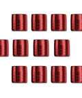 Nano-XR BullDog Nock Collar For Nano-XR 580 Shafts, Durable Target Shooting Protection, set of 12 red collars