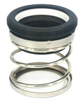 Heavy Duty Water Pump Mechanical Seal Kit 35 38 40 43 45 50mm SIC Carbon Ring NBR Shaft Seal With Single Coil Spring For Leak Proof Pro Grade Performance And Smooth Low Maintenance Pump Operation, black and silver