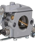 Gotta Get This Heavy Duty Carburetor Fuel Line Kit For Your 36cc Gas Cutters Like PP220 Models With 16 Or 18 Inch Bar Lengths So You Can Fix Leaks Fast And Keep Mowing Without Any Drama Today Please. Gray carburetor with springs and fuel inlet for 36cc gas cutter repair