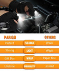 Using LED Flashlight Gloves Hands Free Work Light For Men And Dads Stocking Stuffers Adults Dope Tool For DIY Projects Night Repairs