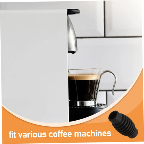 Heat Resistant Steam Wand Guard Rubber Sleeve for Espresso Machines Insulation Prevents Burns in use on coffee machine