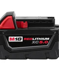 M18 RedLithium 5.0Ah Battery Pack With Fuel Gauge And RedLink Intelligence, a true workhorse for pro tools