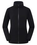 Black removable inner layer of Custom Women’s 3-In-1 Ski Jacket for Outdoor Adventures, Weather-Ready Waterproof and Windproof Snow Coat, Size XL