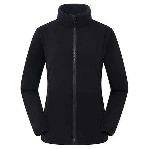 Black removable inner layer of Custom Women’s 3-In-1 Ski Jacket for Outdoor Adventures, Weather-Ready Waterproof and Windproof Snow Coat, Size XL