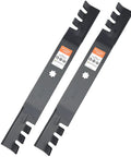 42 Inch Mulching Mower Blades For 7 Star Mounting Pattern Replacement Blades 42 Inch Deck Riding Lawn Tractor Easy Install Heavy Duty Cut