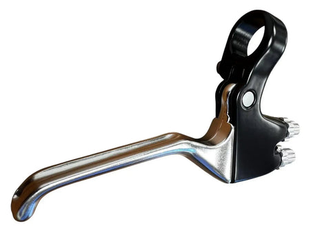 Right Hand Dual Pull Bicycle Brake Lever With Locking Design, Alloy Lever for Front and Rear Brakes, One Hand Operation, Patent 6298744
