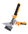 Sheet Metal Hand Seamer 3 Inch with CRV Steel Straight Jaw, TPR Ergonomic Handle, versatile bending tool for metalworking