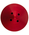 Top view of Eliminator Trolling Motor Prop Nut For Lowrance Ghost Red By TH Marine Heavy Duty Prop Nut For Secure Shaft Fit