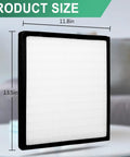 Replacement D Filter Set For Idylis Air Purifiers Compatible With IAF-H-100D IAP-10-280 1AP10280 AC-2118 AC-2123