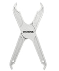 Heavy Duty Vantronik Fuse Puller Tool for Large Cylindrical Fuses and Bulbs, grey ABS grip, serrated edge design.
