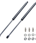 Heavy Duty 17 Inch Gas Struts 28 Lb Lift Support Two Pack with mounting screws and washers
