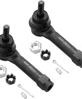 4 Piece Front Tie Rod Kit For Chevrolet Silverado 1500 1999 To 2006 Inner And Outer Steering Rods Gear Steering Replacement Beefed Up Front End Components For Smooth Handling, two tie rod ends with hardware