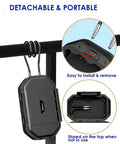 Waterproof 4 Digit Lock Box With Removable Cable Portable Anti Theft Safe For Travel Gym Beach Dorms Resettable Code Cash Case