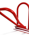 High Strength Red Eaves Seam Bender, PVC Insert Drip Edge Folding Tool, 90 to 180 Degree Final Fold for Roofers and Metal Fab Pros