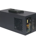 Heavy Duty Usb C External Gpu Dock Supporting Four Graphics Cards For Lightning Fast Gaming And Seamless 4K Video Editing Rock Solid Metal Chassis with handle and ventilation.