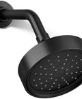 Purist Single Function Showerhead With Katalyst Air Induction Technology, 5.5 Inch Sprayface, 48 Translucent Nozzles, 1.75 Gpm, Matte Black Finish