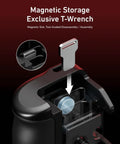 Metal Street Grip Kit For DJI Action 5 Pro 4 3 with T-Wrench and magnetic storage feature