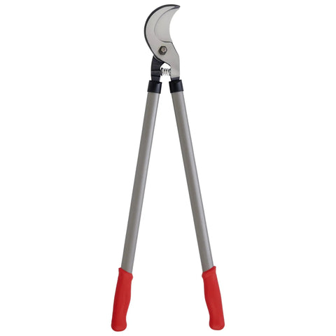 Super Duty 32 Inch Bypass Lopper With MAXFORGED Steel for heavy duty pruning, featuring red grips and durable construction.